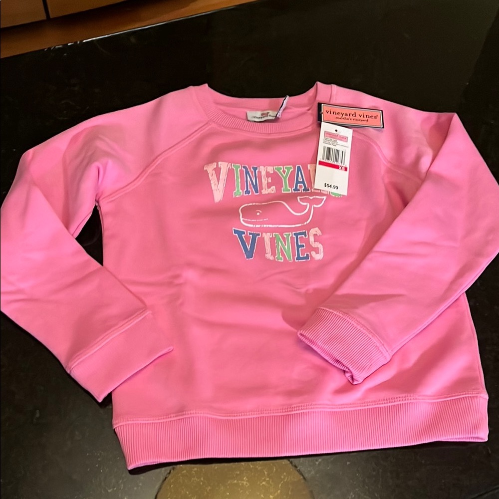 Vineyard Vines Fuchsia Crewneck sweatshirt
